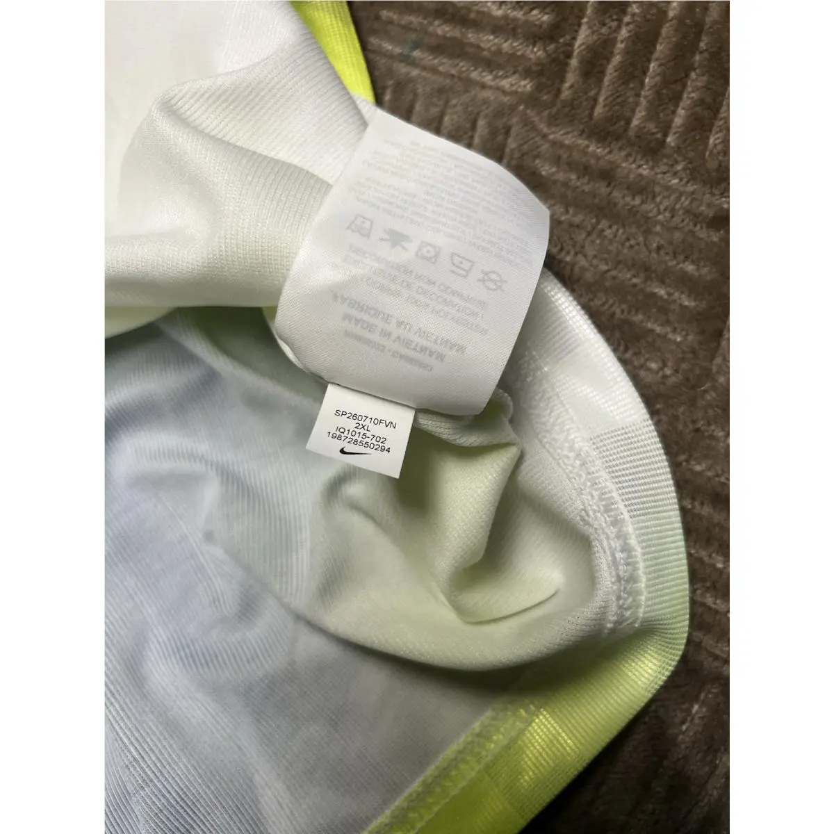 Nike clothing - Nike Culture of Football - Culture Football - Volt/black/white 6