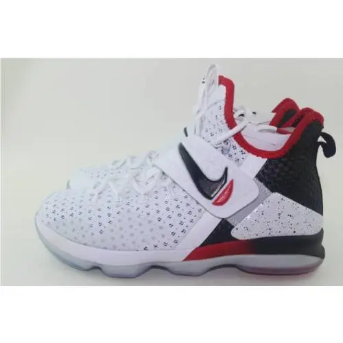 Nike Lebron Xiv 14 Youth Size 5.0 Same AS Woman 6.5 Rare White Black Comfort Rare