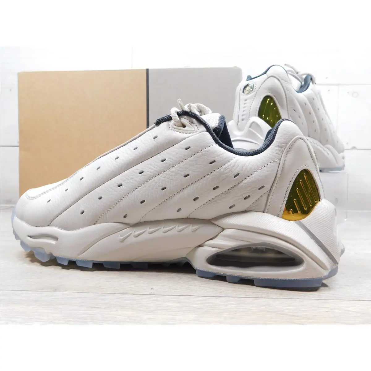 Nike shoes - Nike Hot Step Air Terra - DH4692-003 - Ivory, Manufacturer: Light Bone/Metallic Gold 5