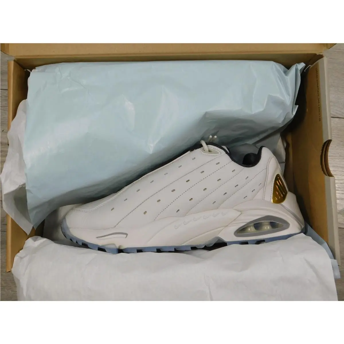 Nike shoes - Nike Hot Step Air Terra - DH4692-003 - Ivory, Manufacturer: Light Bone/Metallic Gold 10
