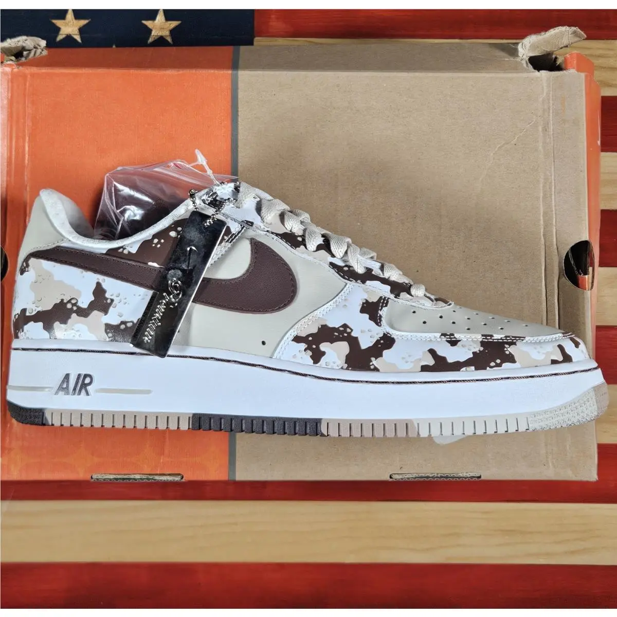 Nike shoes - Nike Air Force 1 - Air Force - 312489-141 - Brown, way: Birch/Light Chocolate-Bone-White 0