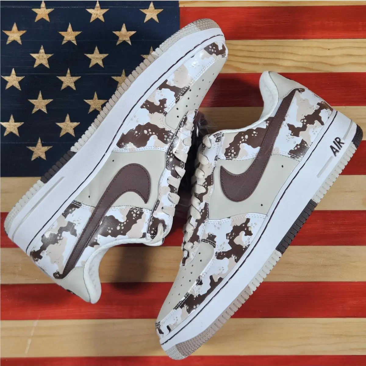 Nike shoes - Nike Air Force 1 - Air Force - 312489-141 - Brown, way: Birch/Light Chocolate-Bone-White 6