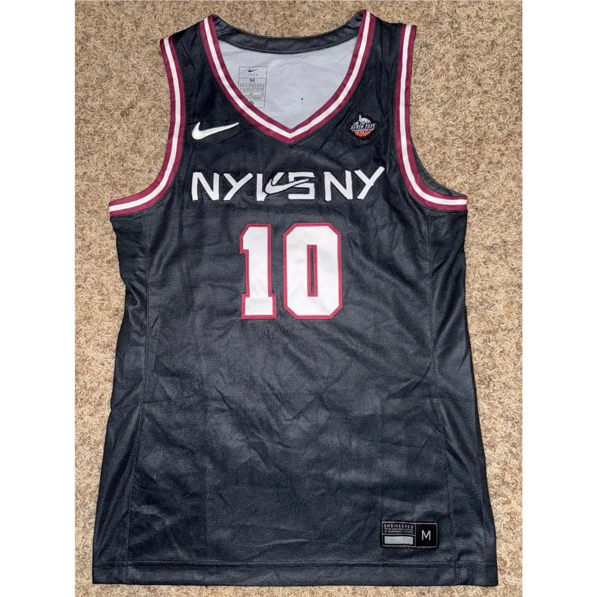 Nike Men’s NY Vs NY 10 Gresh Park Team Issued Basketball Jersey Sample