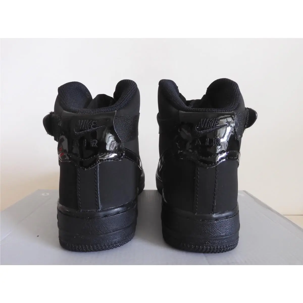 Nike shoes - Nike Air Force 1 High - 653998 001 - Black (UPC: 885178167324) 3