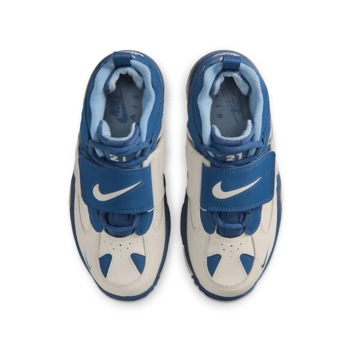 Nike shoes - SAIL/MYSTIC NAVY-BLUE GREY-METALLIC GOLD 0