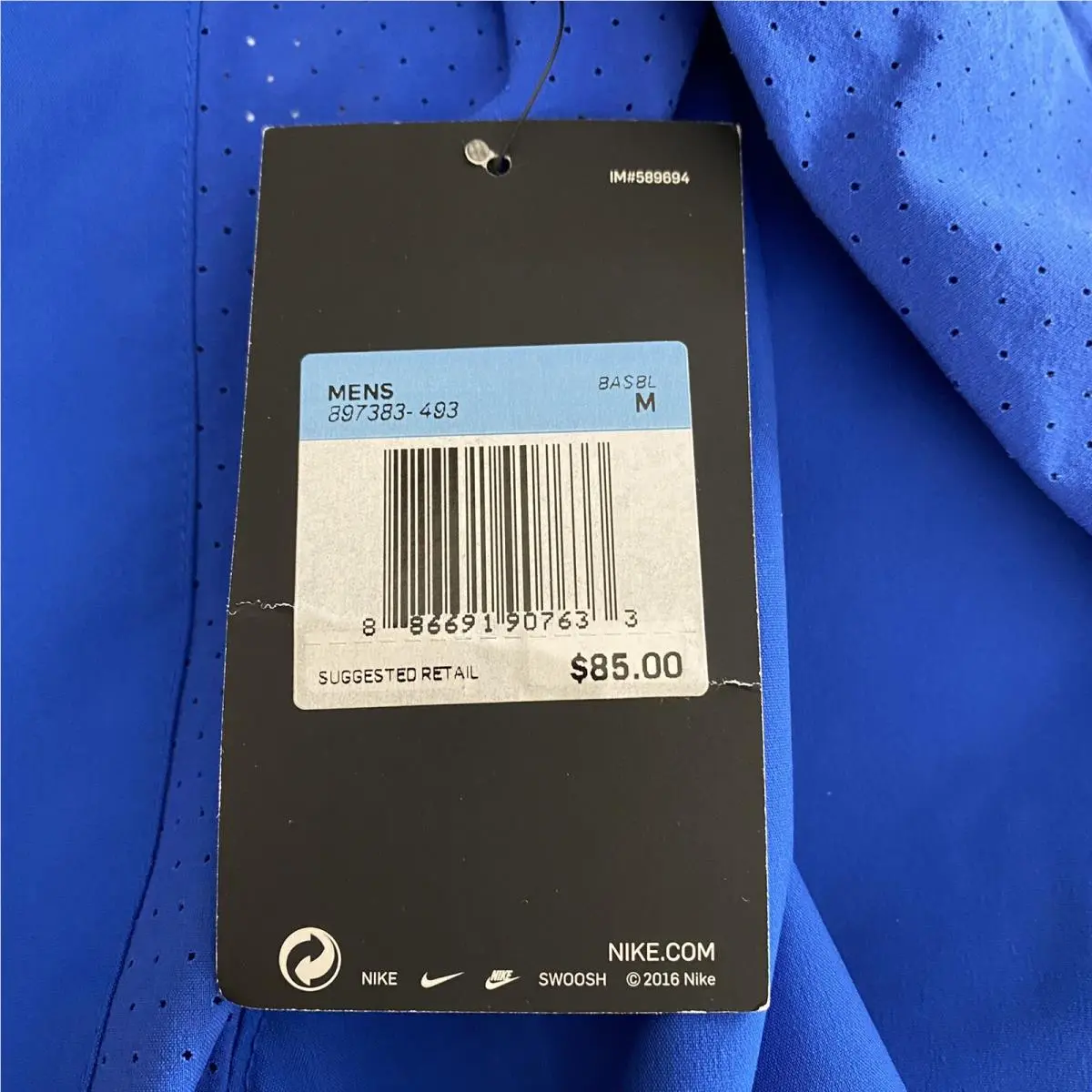 Nike clothing - Nike - 897383-493 - Blue, Manufacturer: Blue (UPC: 886691907633) 9