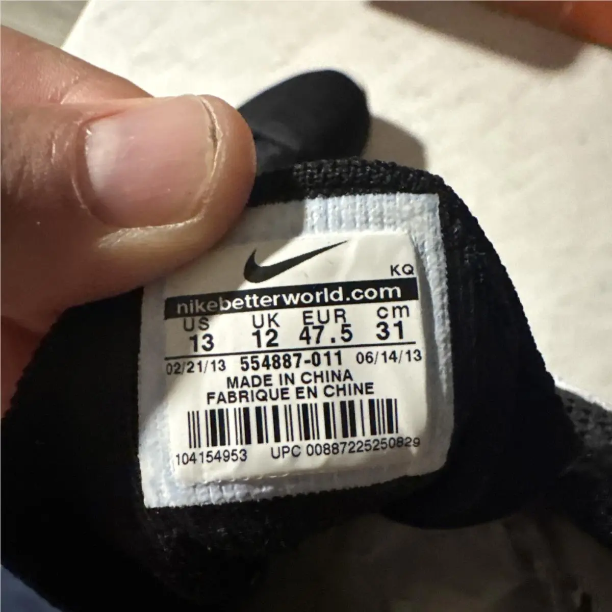 Nike shoes - Nike Lunar 1 - Lunar - 554887-011 - Black 6