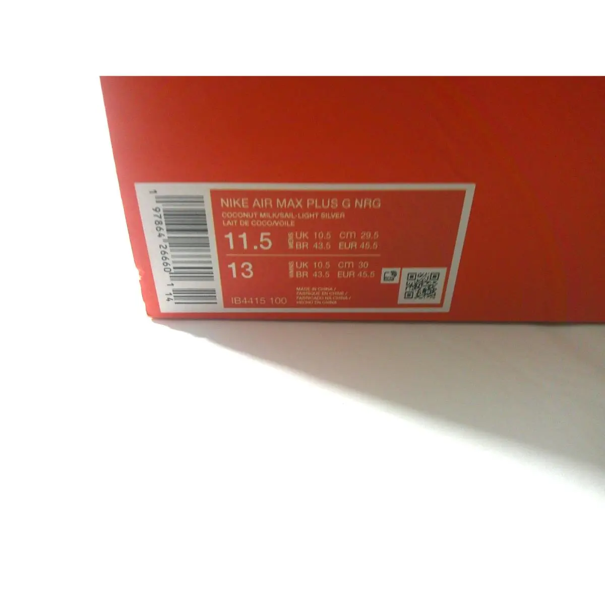 Nike shoes - Nike Air Max Plus - Air Max Plus - IB4415-100 - Coconut Milk 8