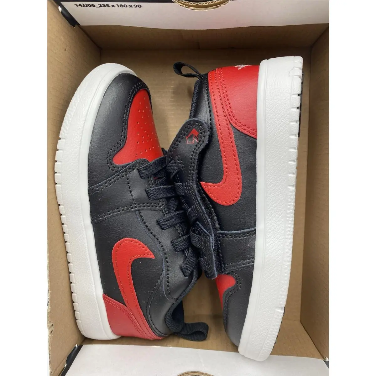 Nike shoes - Jordan 1 Low - Low - DR9748 067 - Black/Varsity Red-Summit White (UPC: 197859126200) 5