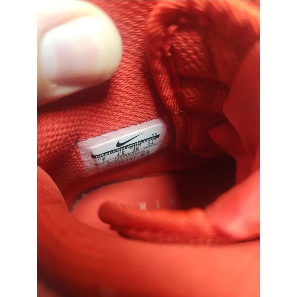 Nike shoes - Nike Air Force 1 - Air Force - 806403-601 - Red 4