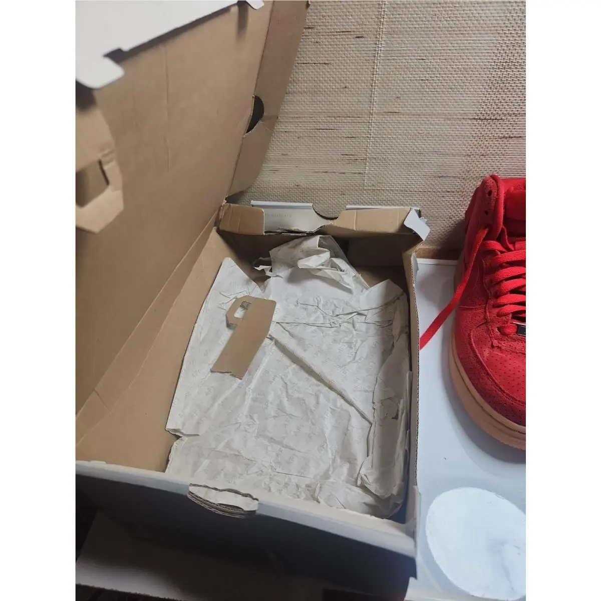 Nike shoes - Nike Air Force 1 - Air Force - 806403-601 - Red 7