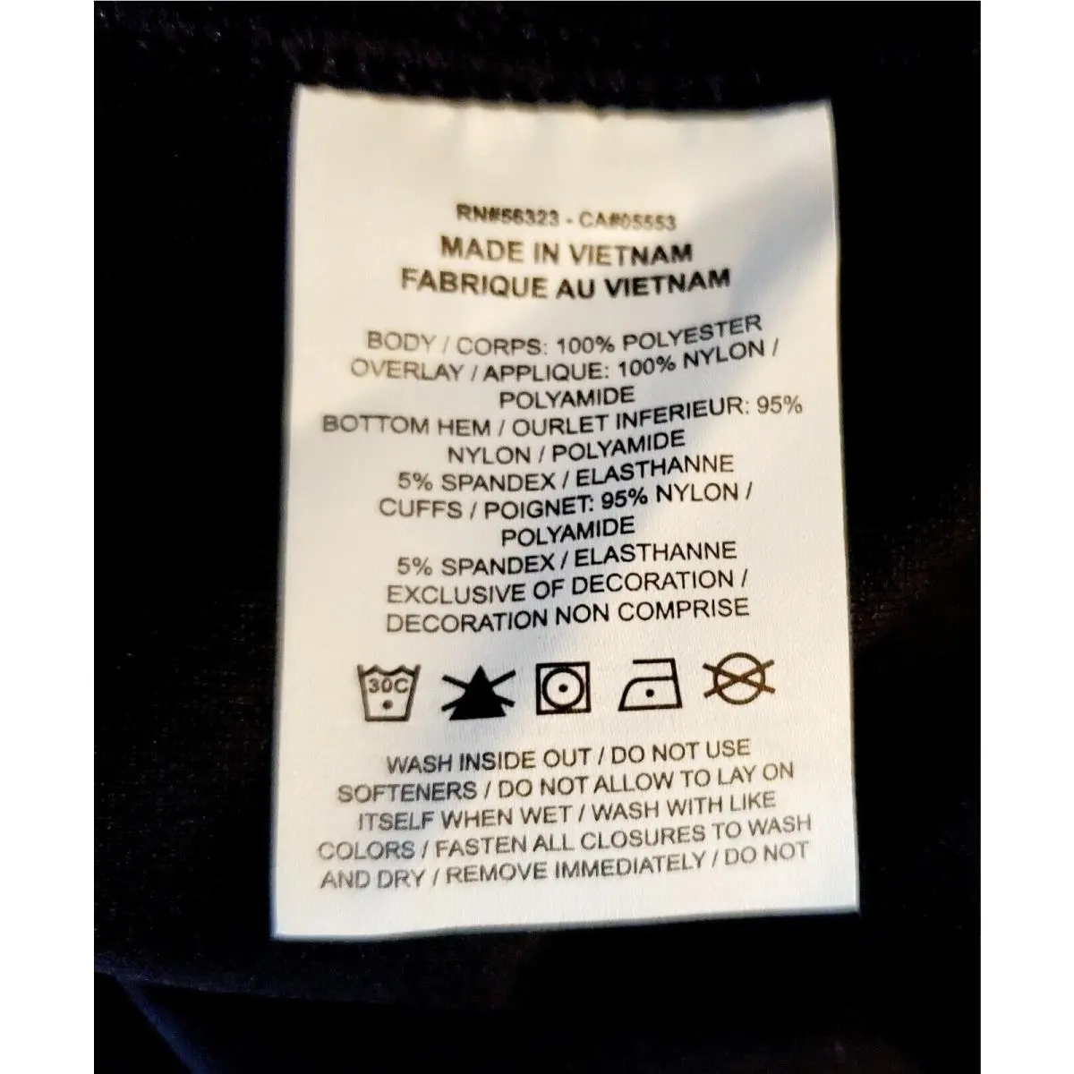 Nike clothing - Sportswear NSW - Sportswear NSW - CJ5044-060 - Black/ white, Manufacturer: Black (UPC: 193154960266) 4