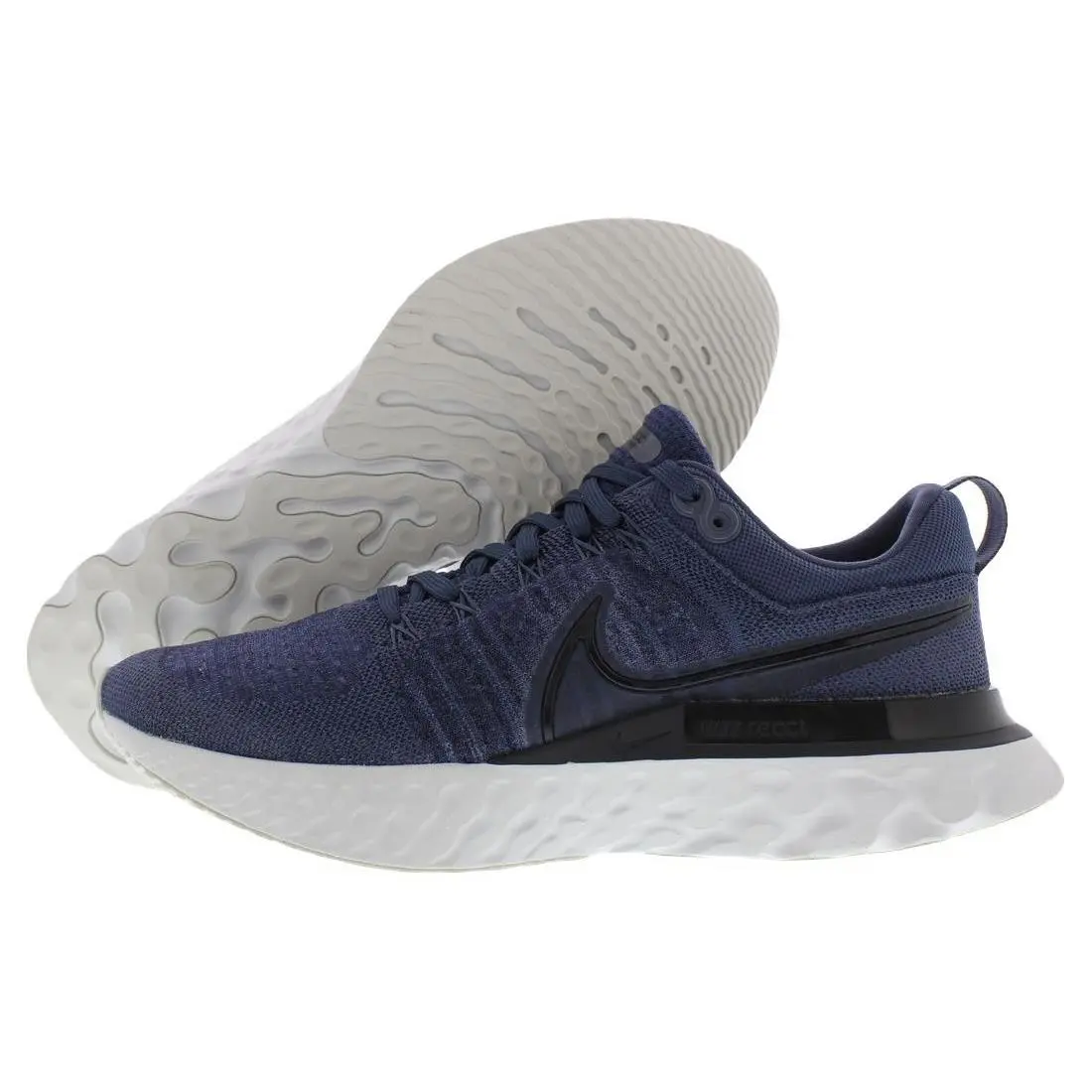 Nike React Infinity Run Flyknit 2 Mens Shoes Size 10 Color: Thunder Blue/black - Blue, Main: Blue
