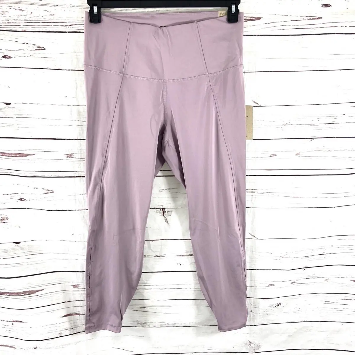 Nike Yoga Leggings Women’s 1X Purple Dri Fit High Rise 7/8 Length