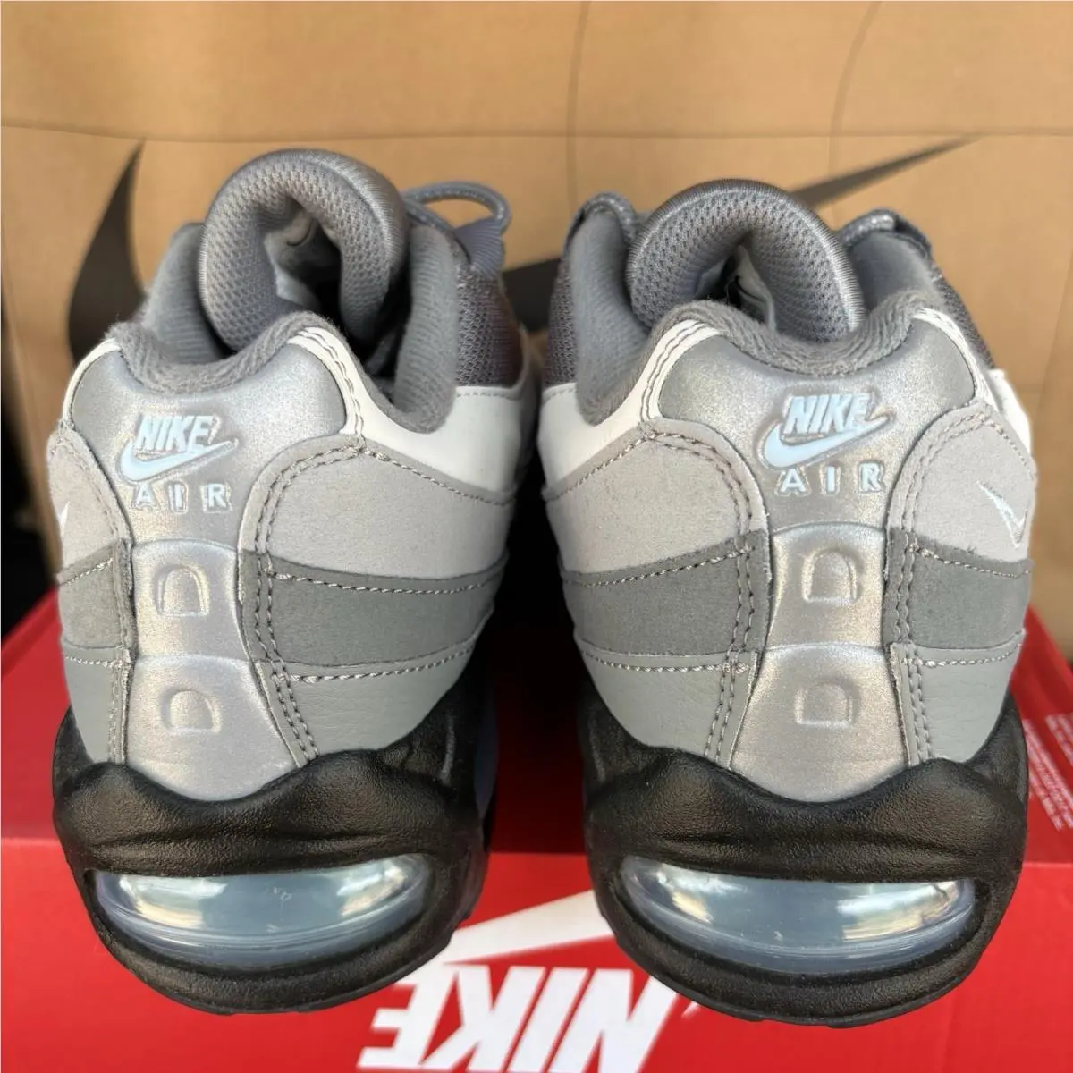Nike shoes - Big Bubble (2025) - Big Bubble - Cool Grey/Psychic Blue/Wolf Grey 2