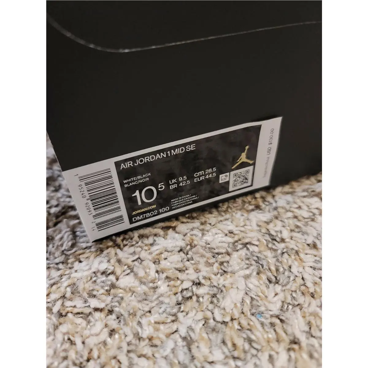 Nike shoes - Air Jordan 1 - Air - DM7802-100 - Black 10