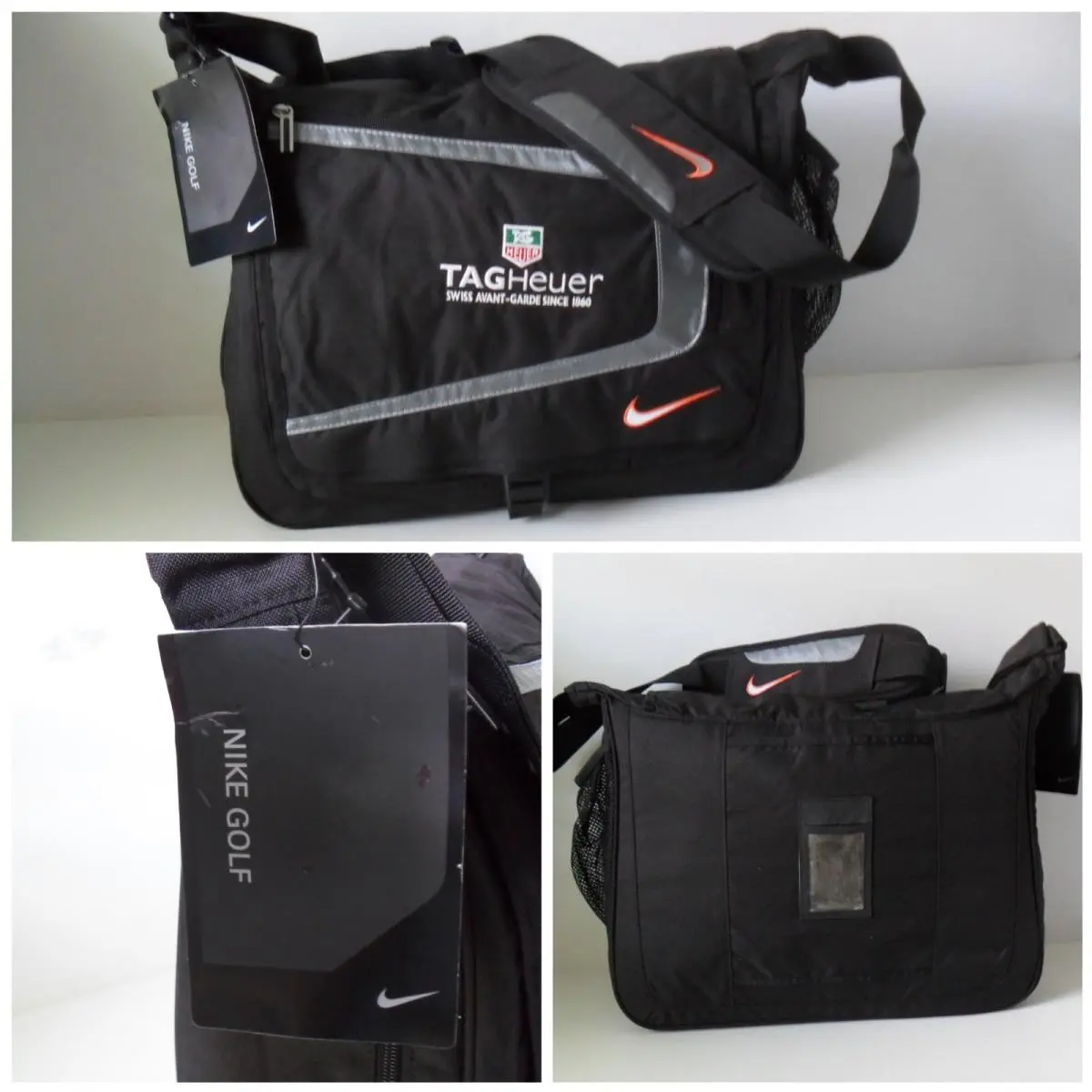 Tag Heuer X Nike Cross Body Messenger Bag Backpack Ballistic Nylon