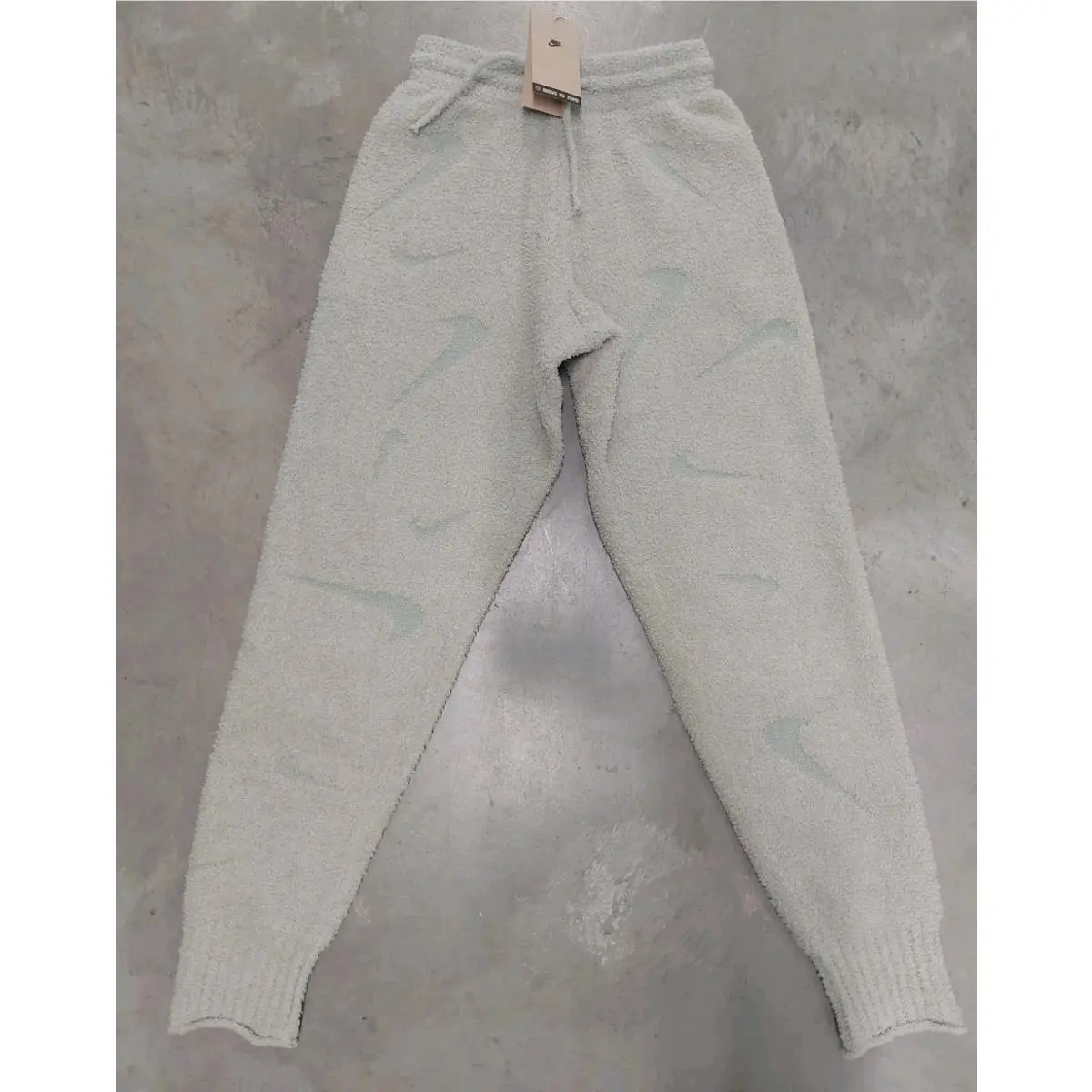 Phoenix Cozy Knit Boucle Pants Jade Joggers FZ1703-370 Size XS by Nike