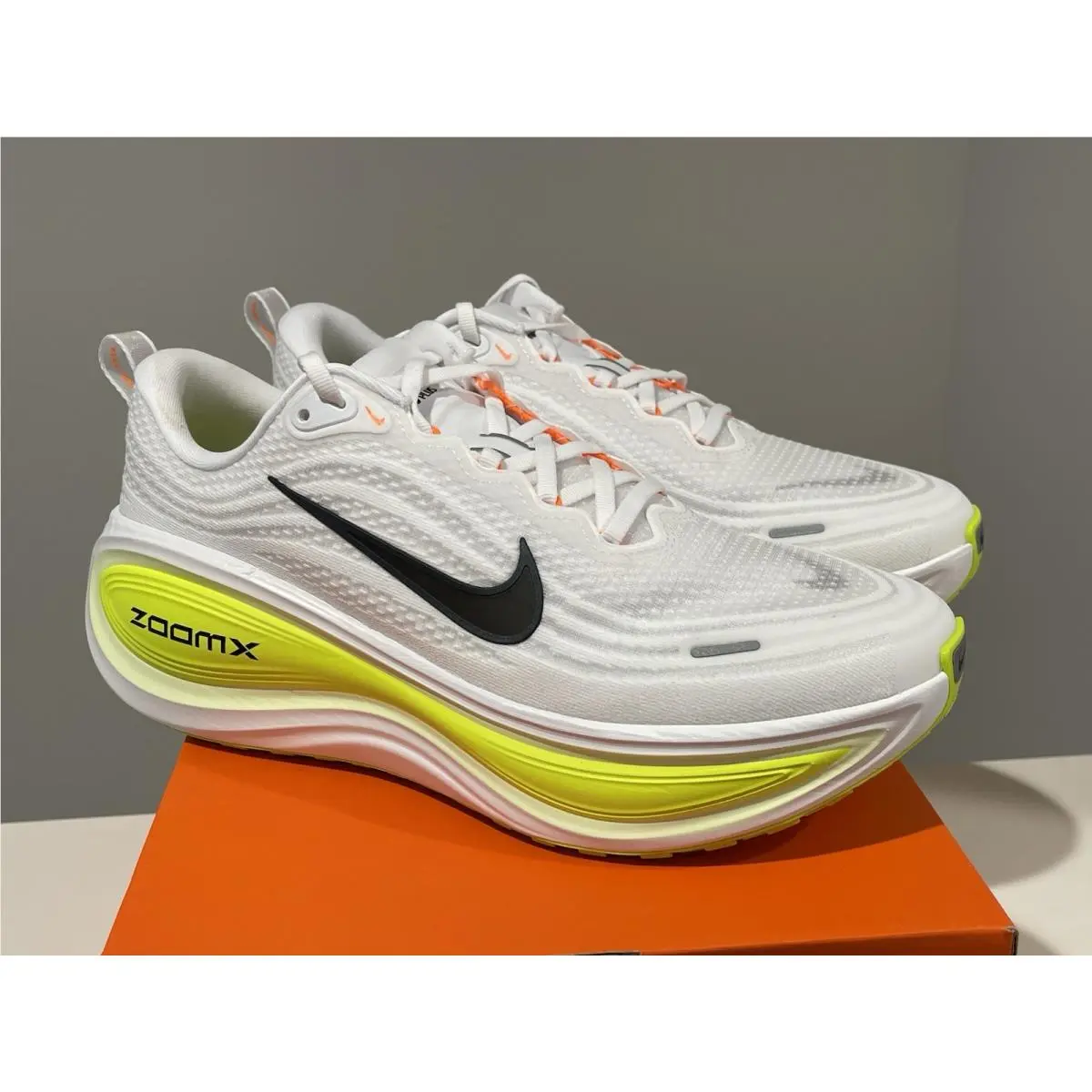 Nike shoes - Nike Vomero Plus - Vomero Plus - IH3251-120 - White~Volt 8