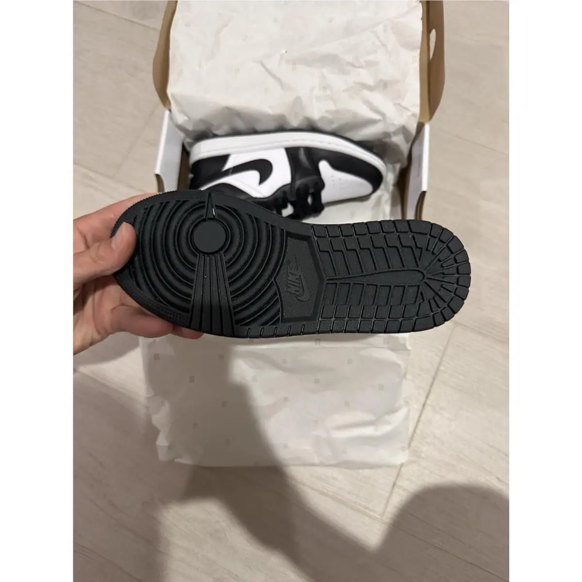 Nike shoes - Jordan 1 Low - Low - Black 4