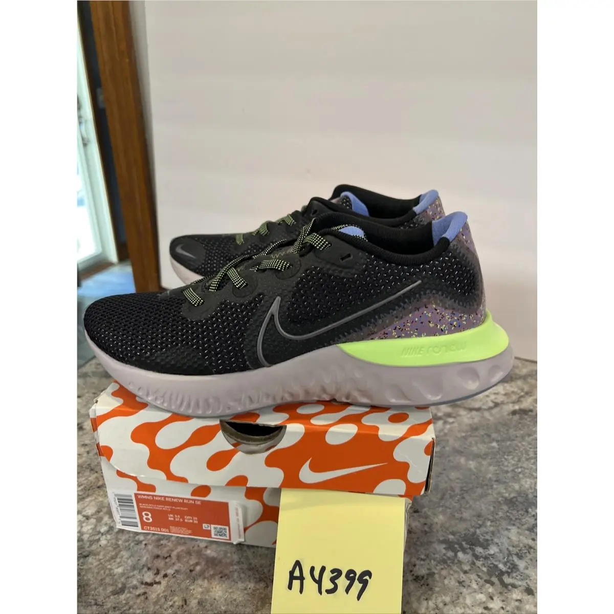 Nike shoes - Nike Renew Run - Renew Run - CT3515-001 - Black/Grey/Plum 0