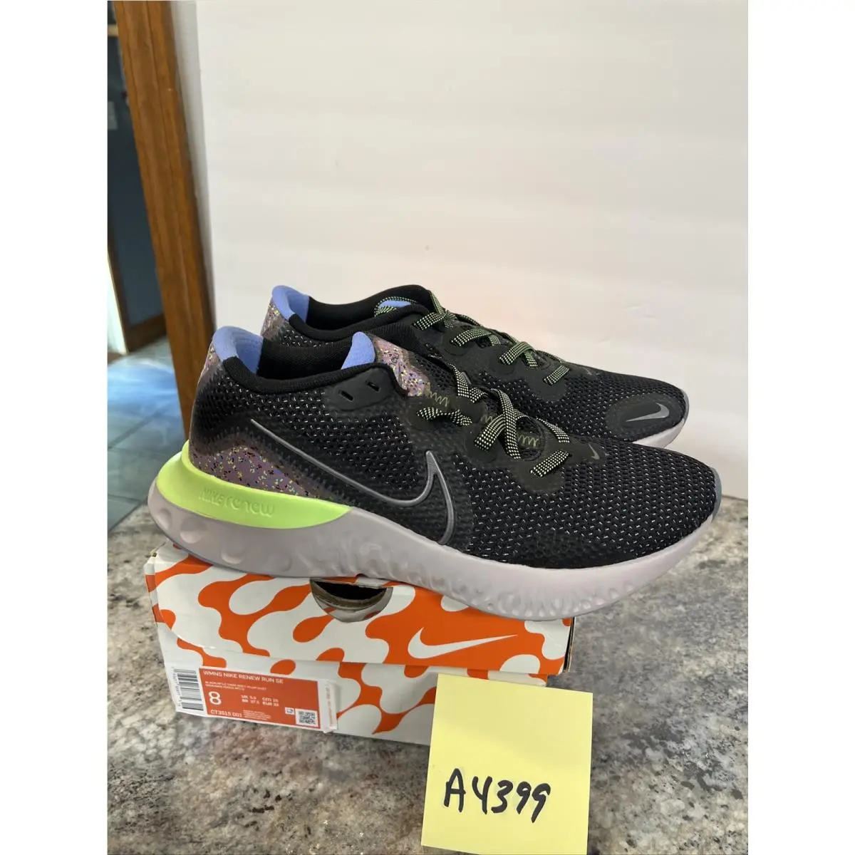 Nike shoes - Nike Renew Run - Renew Run - CT3515-001 - Black/Grey/Plum 2