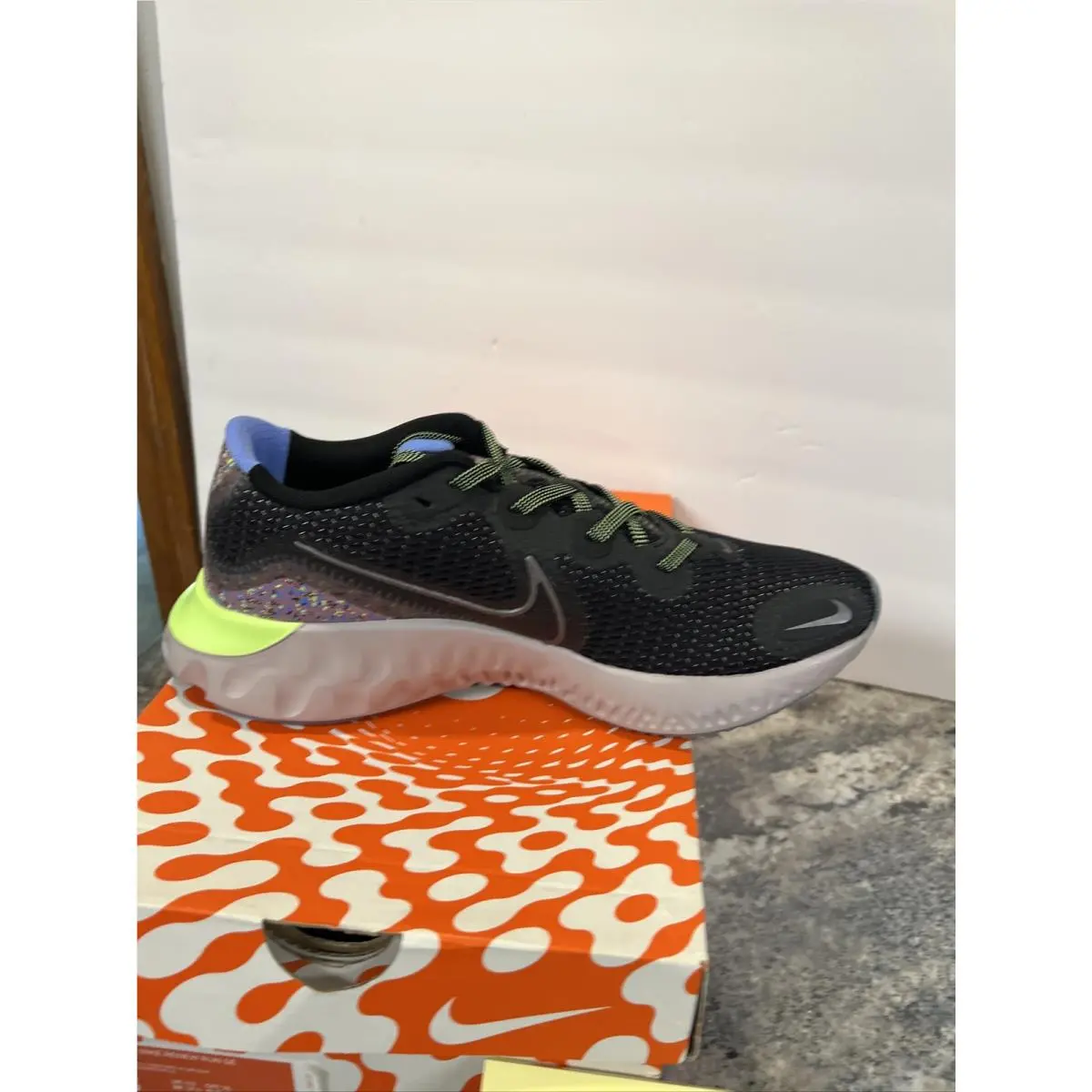 Nike shoes - Nike Renew Run - Renew Run - CT3515-001 - Black/Grey/Plum 3