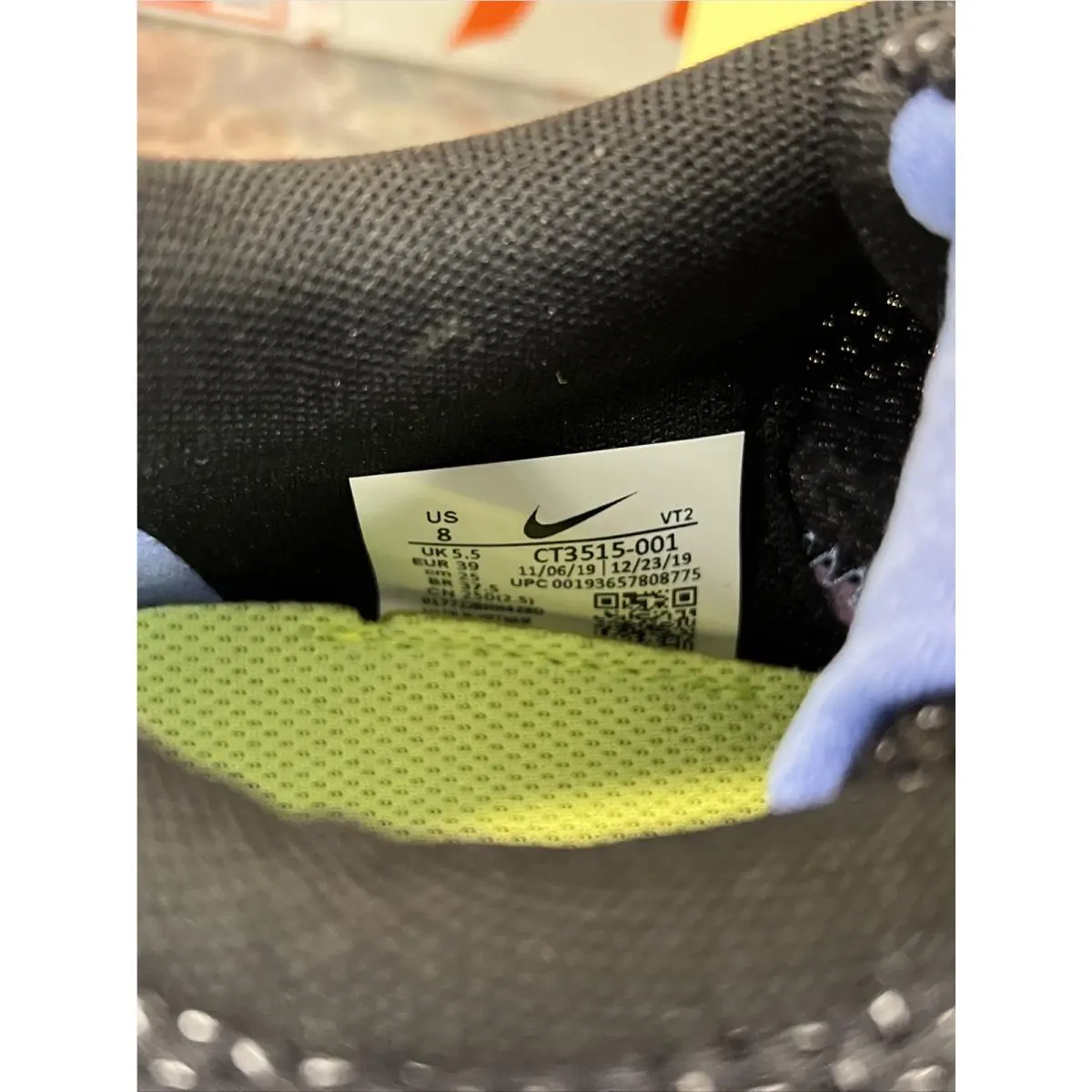 Nike shoes - Nike Renew Run - Renew Run - CT3515-001 - Black/Grey/Plum 6