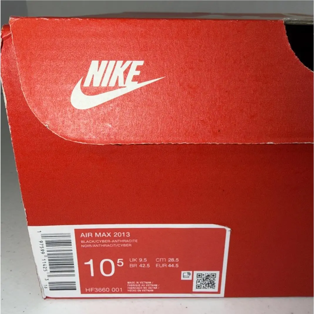 Nike shoes - Nike Air Max 2013 - Air Max - Black/Anthracite/Cyber, Main: Black 0