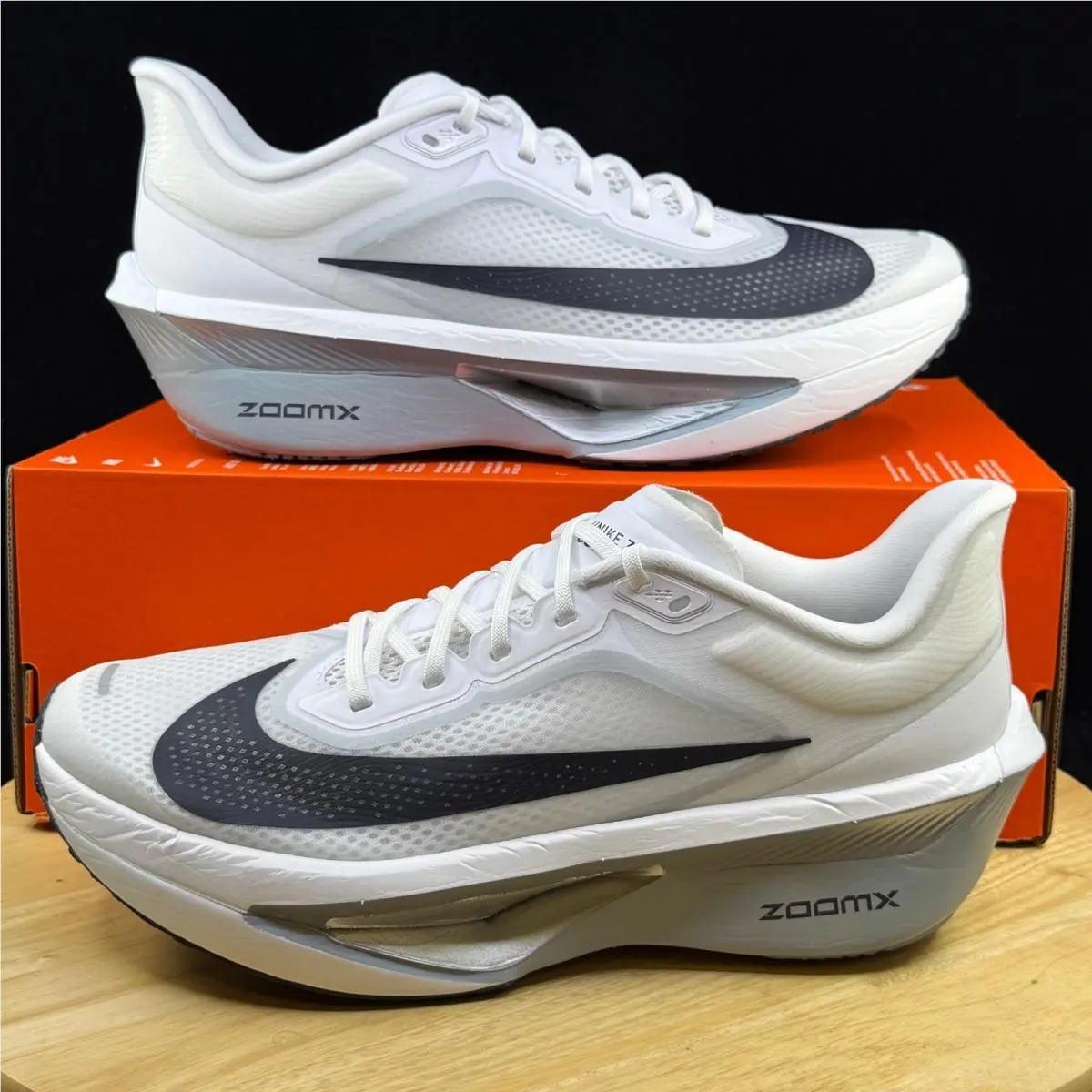 Nike Zoom Fly 6 White Pure Platinum FN8454-104 Men`s Size 13 Shoes
