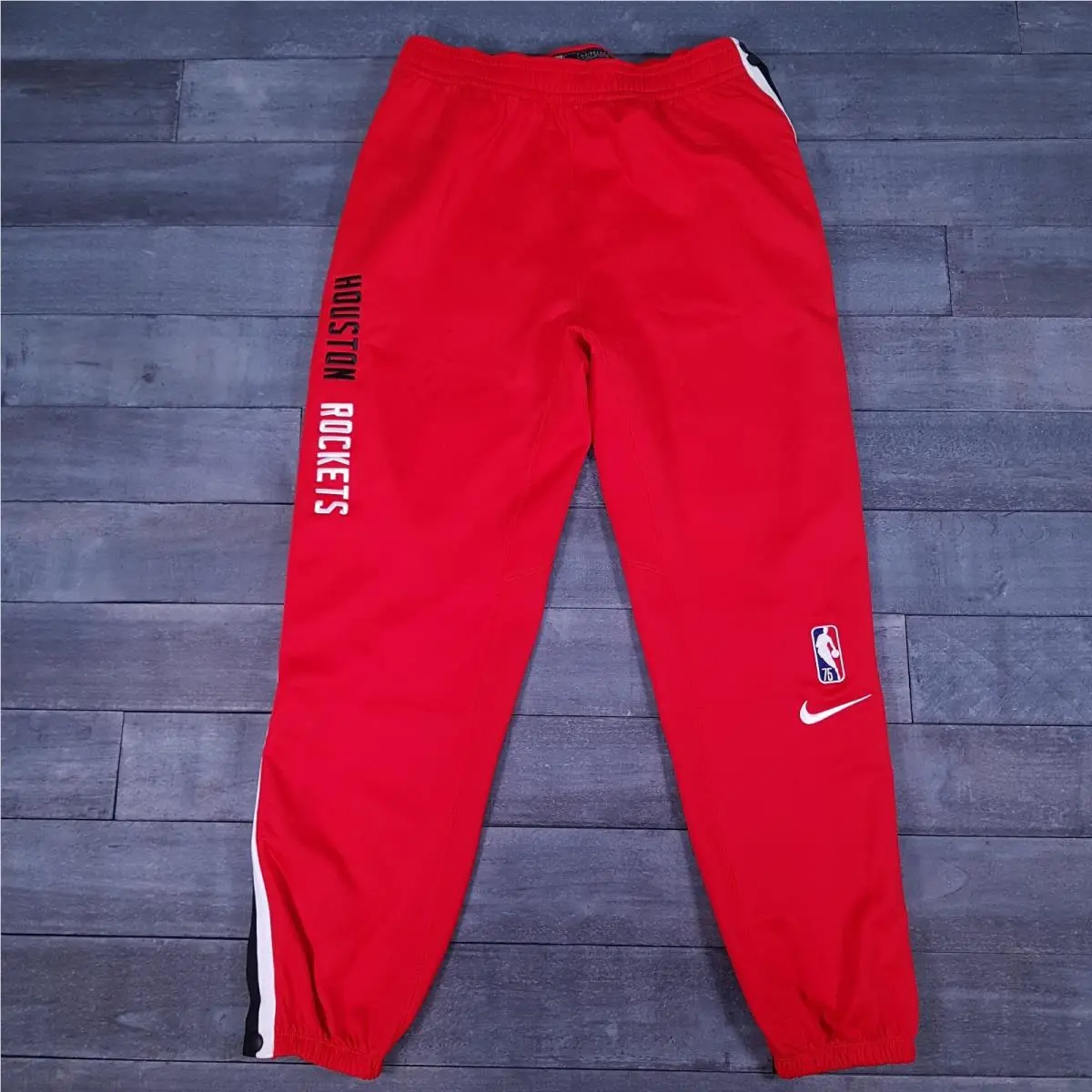 Houston Rockets Nba 75th Anniversary Warm Up Tear Away Pants Men Large Red by Nike