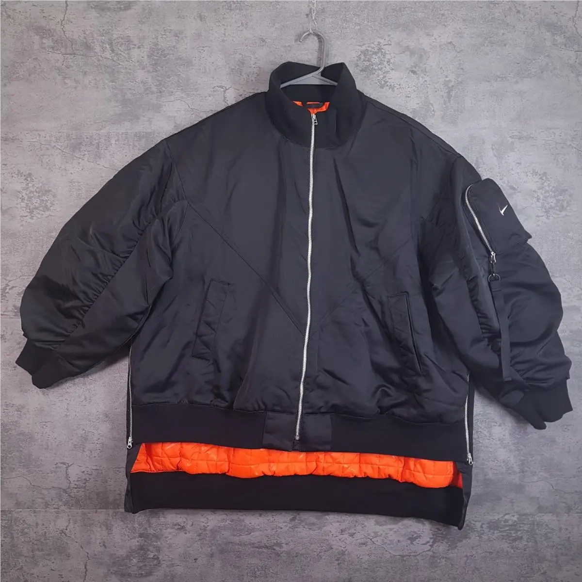Nike Sample Therma-fit Loose Fit Plus Jacket Womens 2X Black FB8726-010