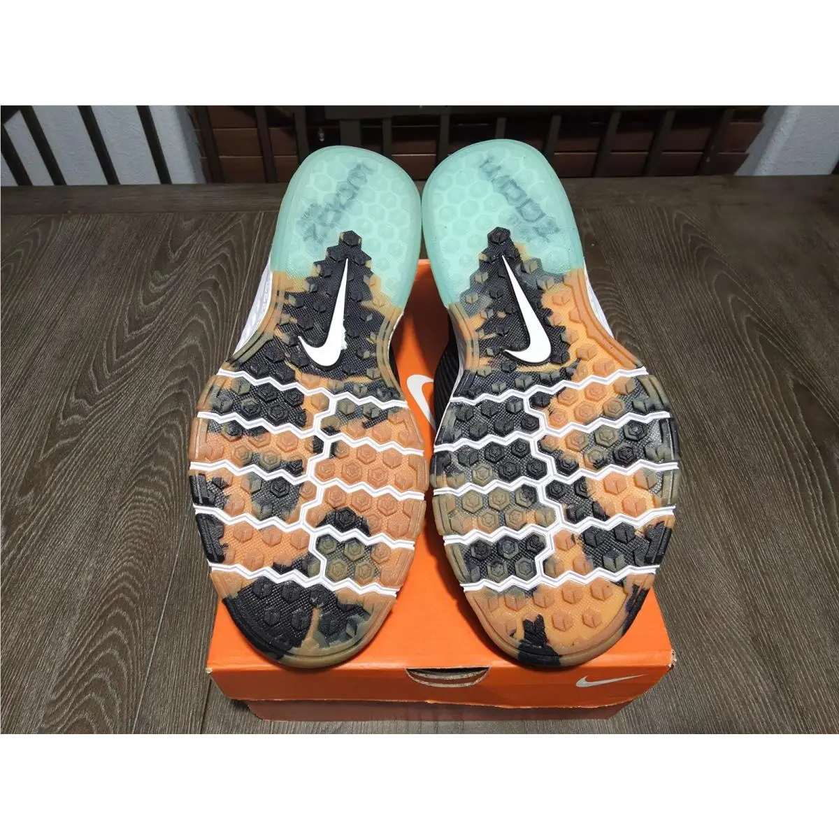 Nike shoes - Nike Zoom Train - Zoom Train - 835657-003 - Dark Grey/Black/Hyper Turquoise/White (UPC: 091204956682) 7