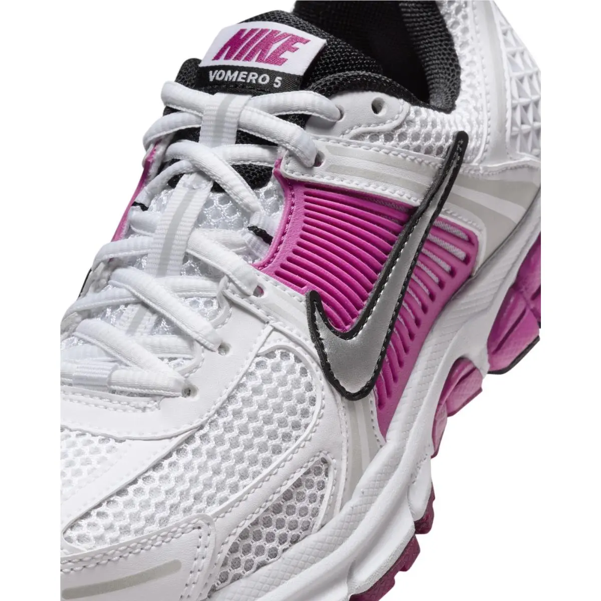 Nike shoes - Nike Vomero 5 (GS) - Vomero - White/Pure Platinum/Hot Fuchsia/Metallic Platinum (UPC: 197601061520) 6