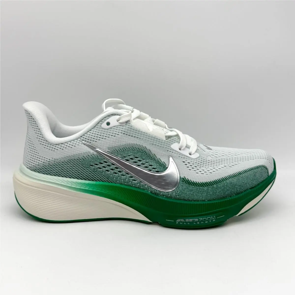 Nike Womens Pegasus 42 White Green Silver Shoes Sz 6 Running IB1881-100