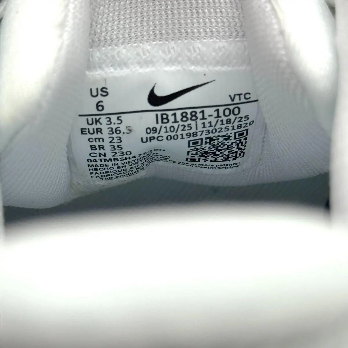 Nike shoes - Nike Pegasus 42 - Pegasus - IB1881-100 - White (UPC: 198730251820) 3