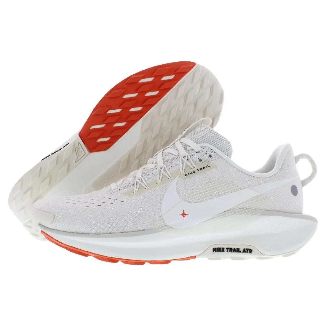 Nike Reactx Pegasus Trail 5 Unisex Shoes Size 8 Color: Phantom/sail/picante