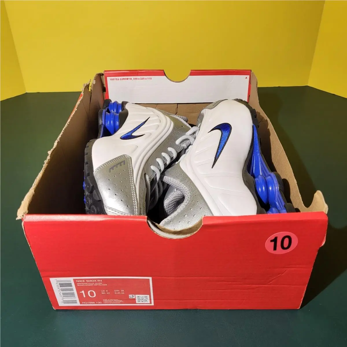 Nike shoes - Nike Shox R4 - Shox - HQ1988-100 - Multicolor 16