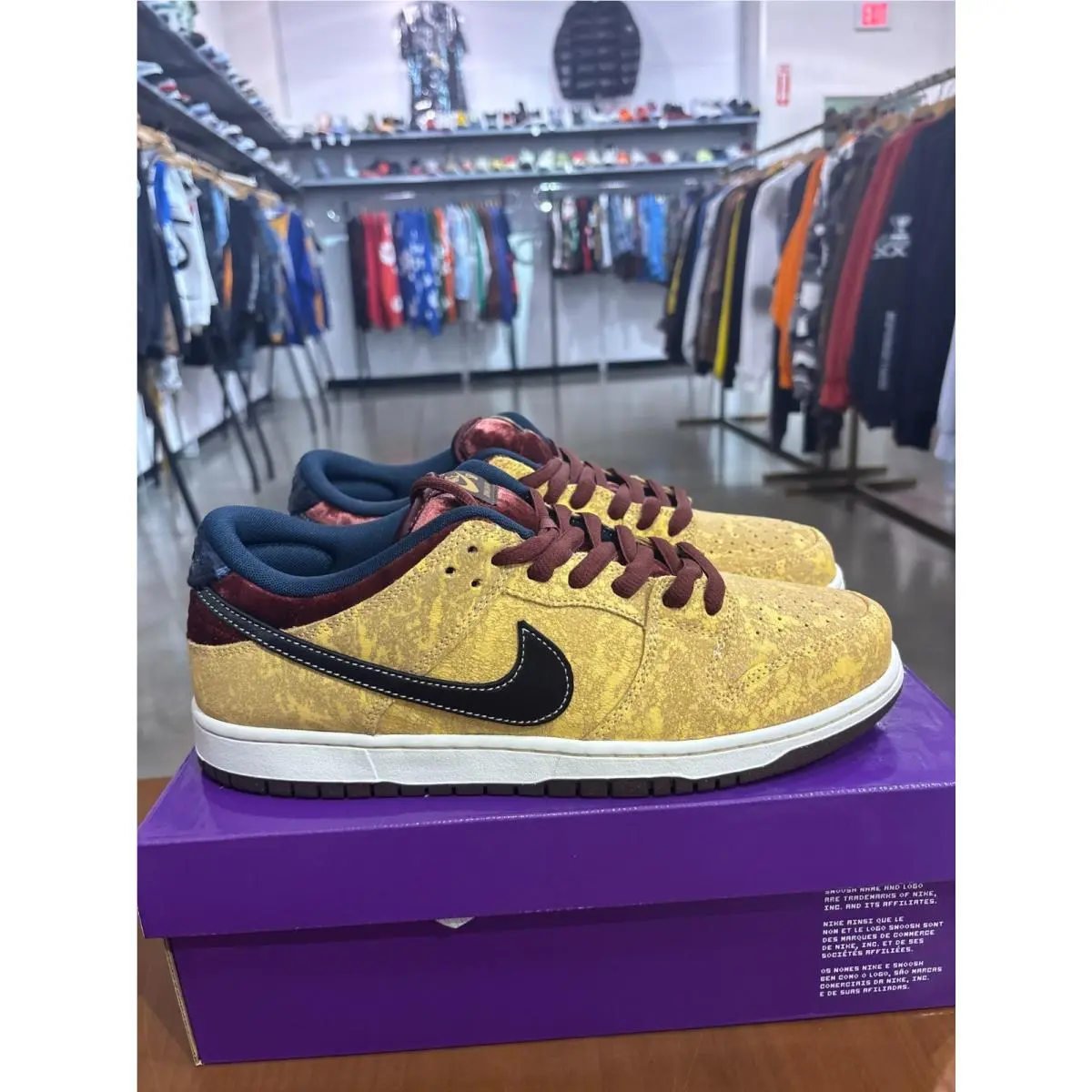 Nike shoes - Nike SB Dunk - Dunk - Gold 0