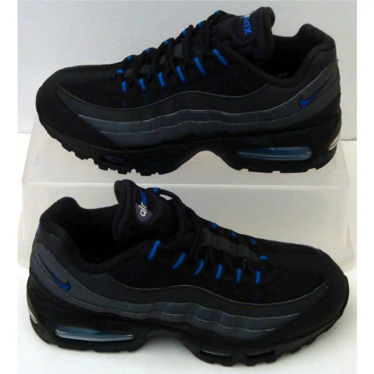 Nike Air Max 95 Black Royal Mens US Size 8 UK 7 Eur 41 IM5987 010