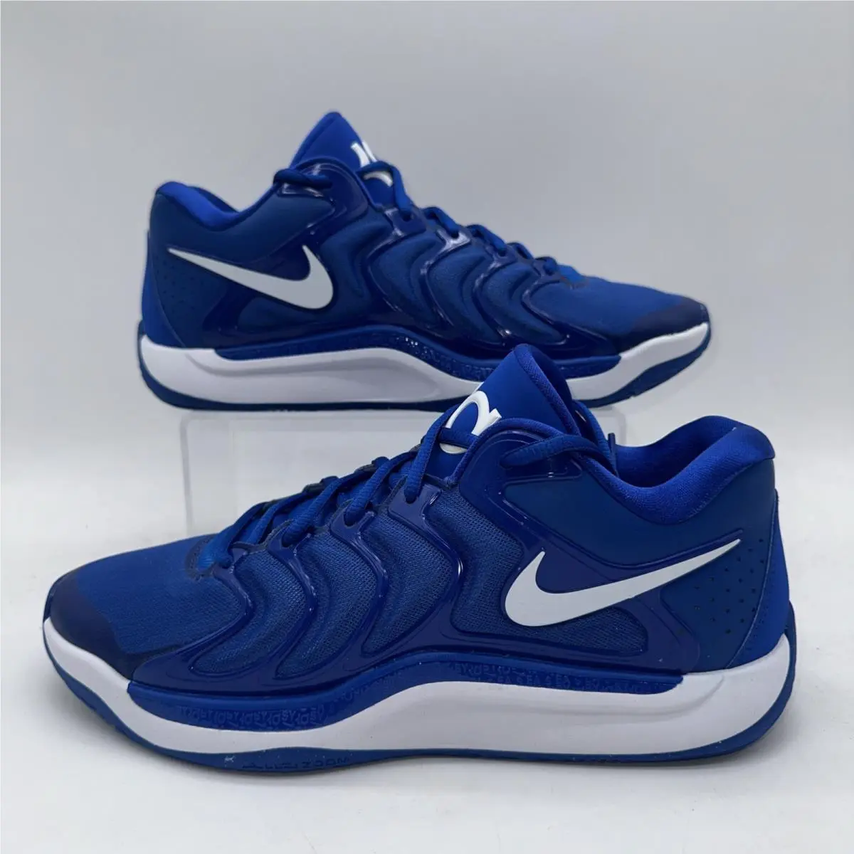 Nike Men`s Size 10.5 KD17 TB P HJ7387 400 Game Royal/white Basketball Sneaker