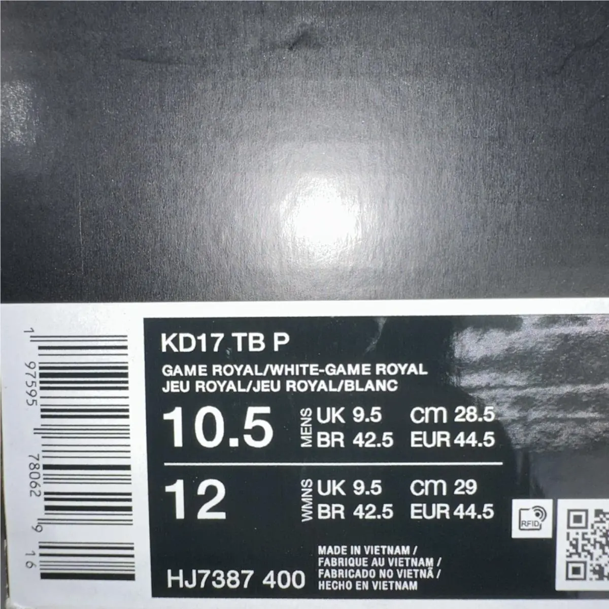 Nike shoes - Nike KD 17 - HJ7387-400 - Blue 4