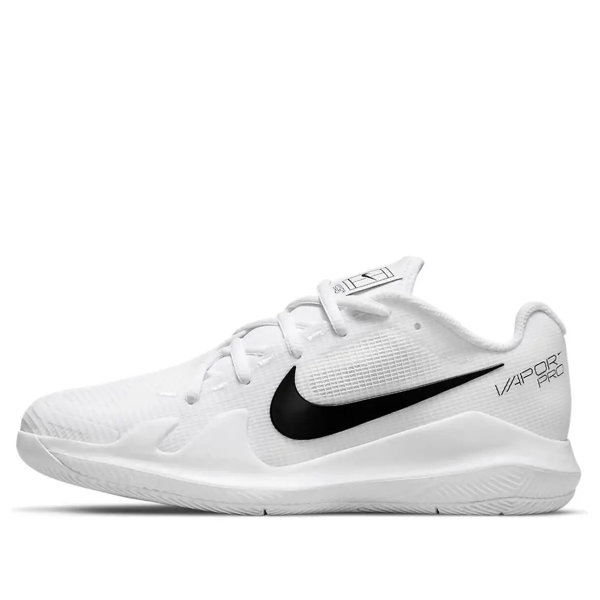 Nike Court Vapor Pro GS - White / Black - CV0863-124 - Kids Size 6