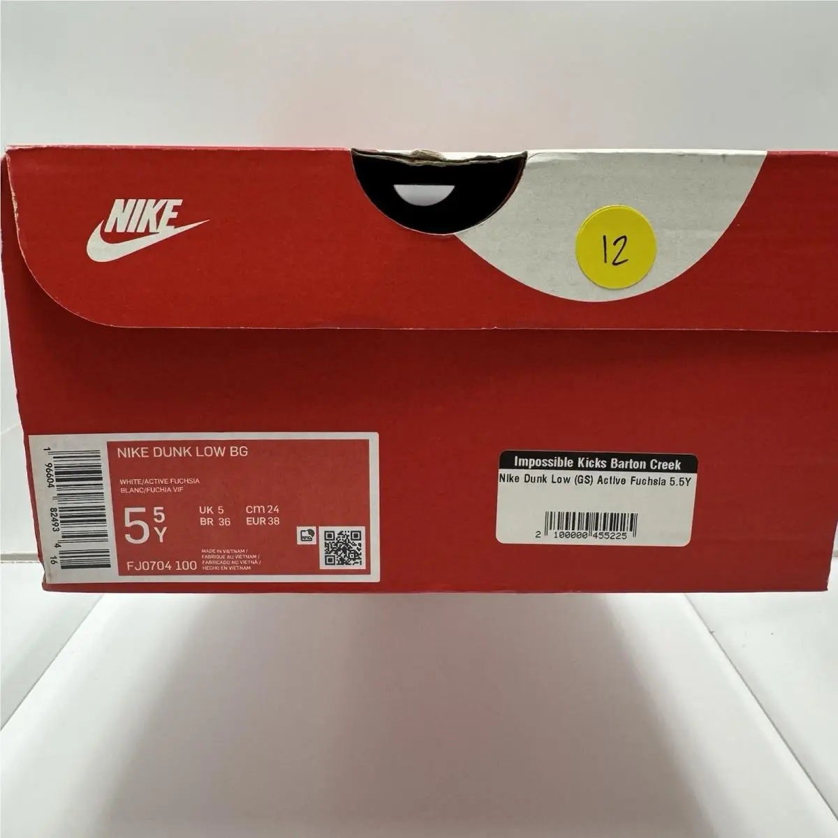 Nike shoes - Nike Dunk Low GS - Dunk Low - White 8