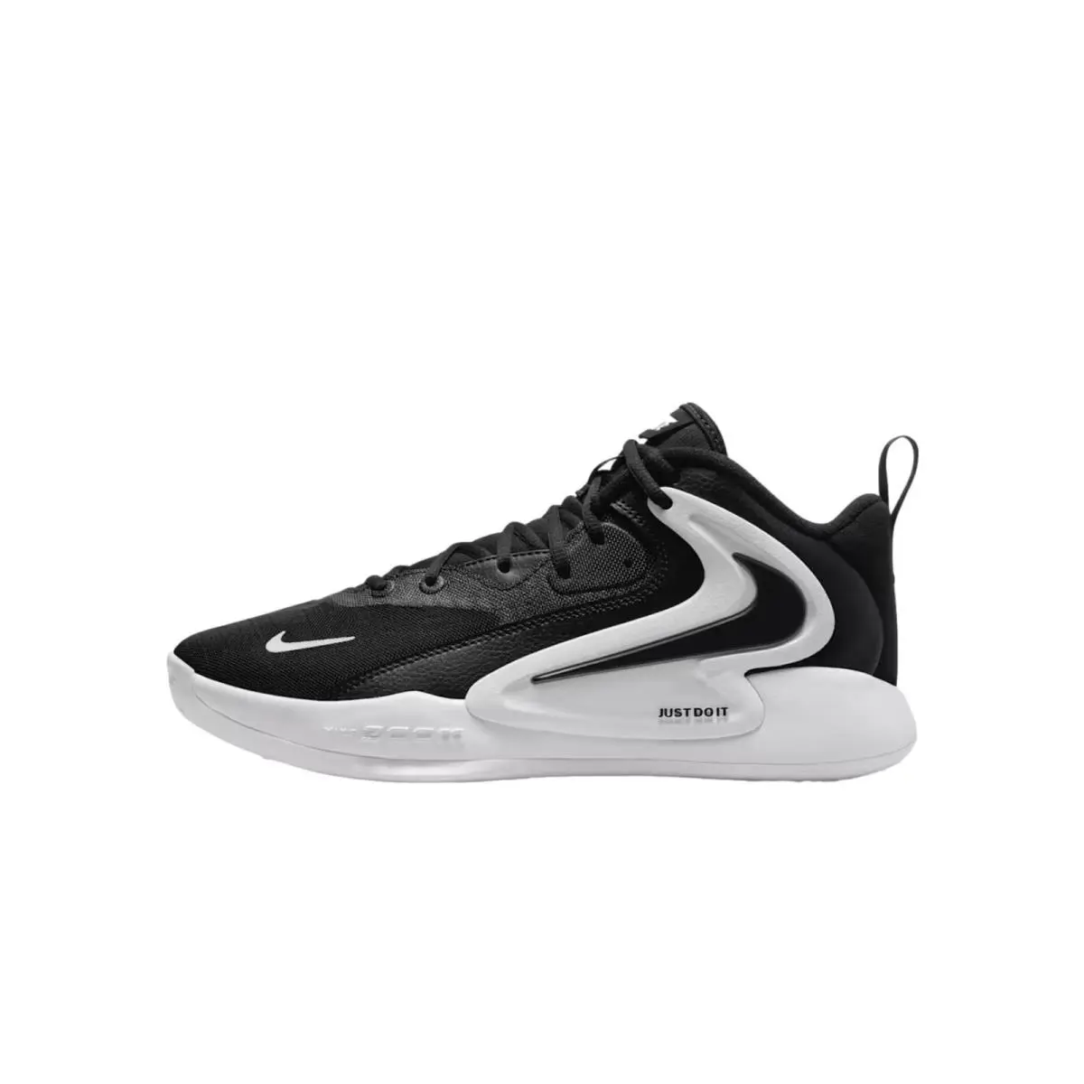 Nike Zoom Hyperset 2 Black / Black - White FQ7070-001 Men`s Size 8.5 Medium