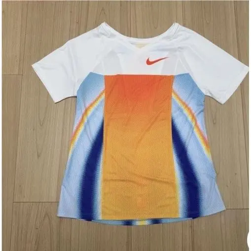 Women’s M Nike 2025 Pro Elite Track Field T-shirt White Orange FZ6886-731