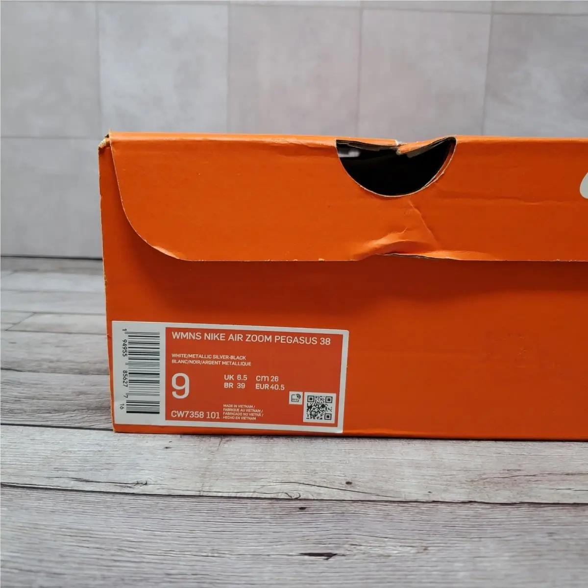 Nike shoes - Nike Air Zoom Pegasus 38 - CW7358-101 - White 8