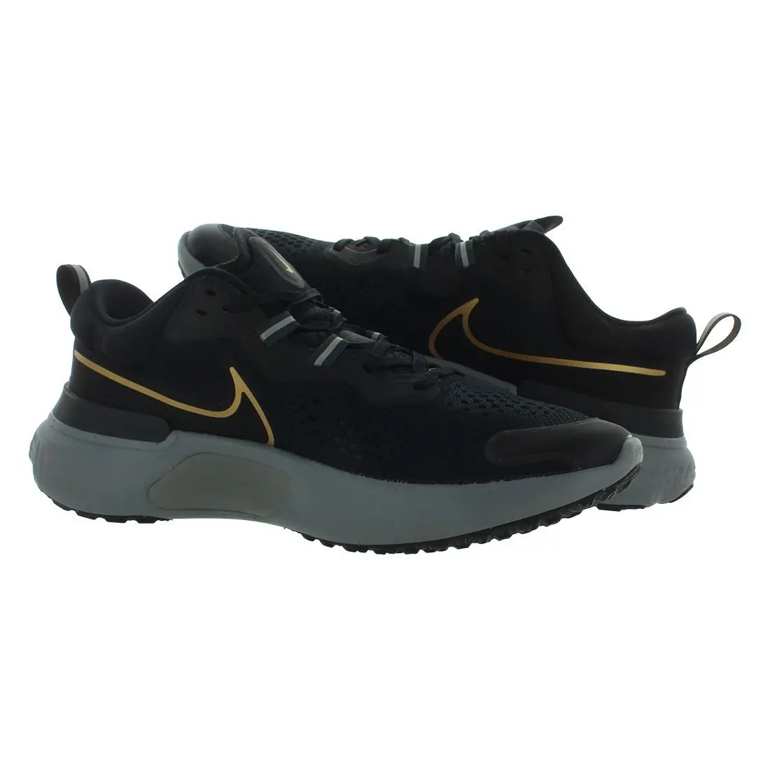 Nike shoes - Nike React Miler - React Miler - CW7121-005 - Black, Full: Black/Metallic Gold (UPC: 195242120910) 1