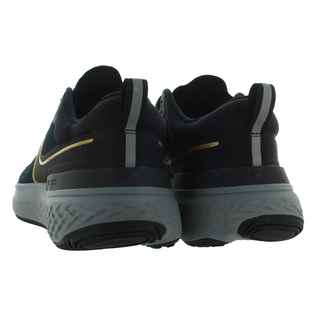 Nike shoes - Nike React Miler - React Miler - CW7121-005 - Black, Full: Black/Metallic Gold (UPC: 195242120910) 2