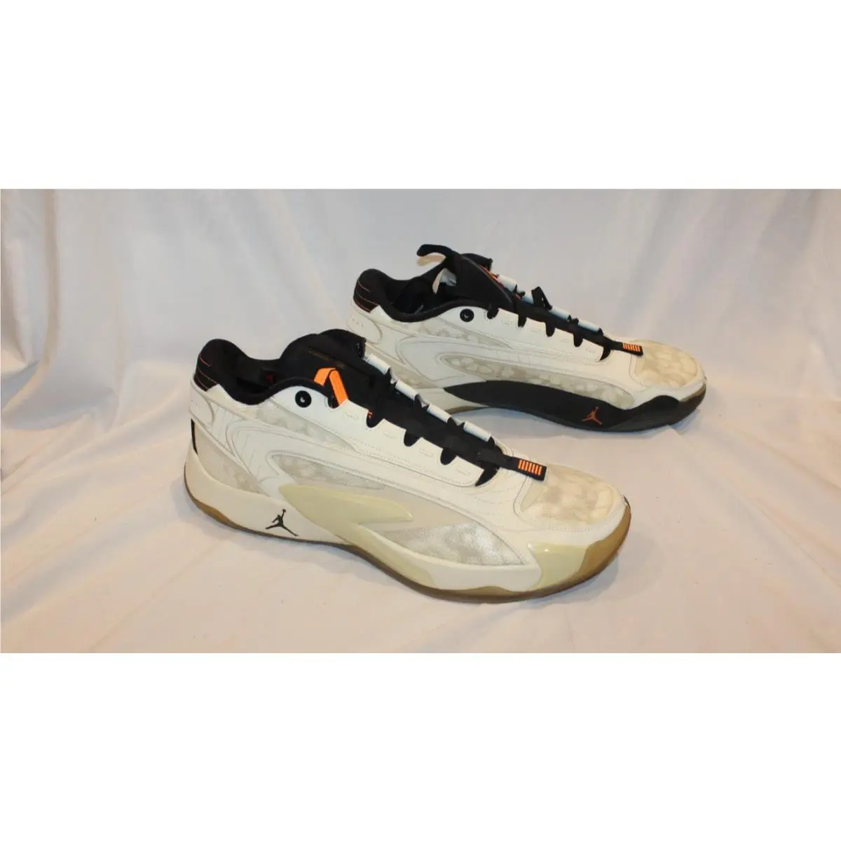 Nike Air Jordan Men`s Luka 2 Coconut Milk Black Fossil Athletic Sneakers 14